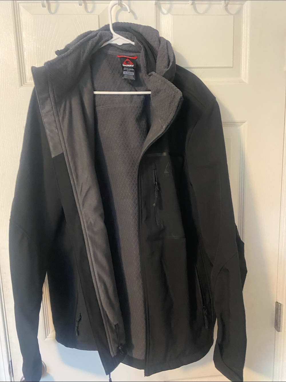 Gerry Weber Black Performance Softshell Jacket with Hood